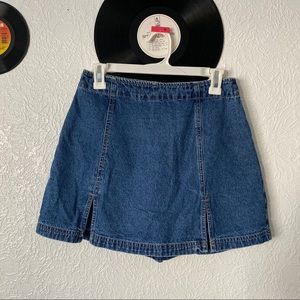 Vintage Denim Skort